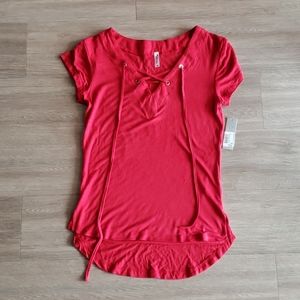 Glitz Red Top